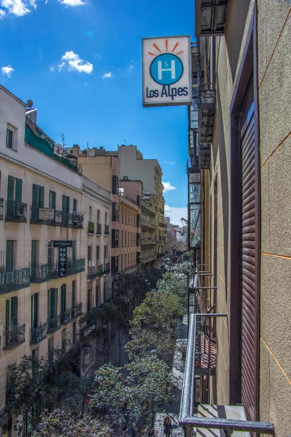 Hostal Los Alpes Madrid Ngoại thất bức ảnh