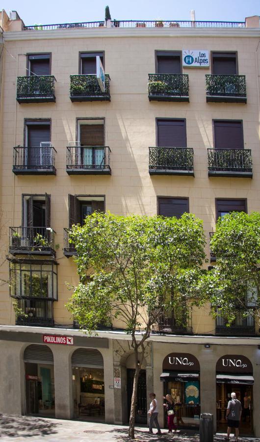 Hostal Los Alpes Madrid Ngoại thất bức ảnh